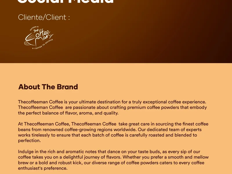 Thecoffeeman Coffee — We Define Net
