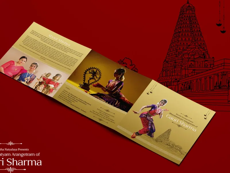Bharatanatyam Invitation — We Define Net